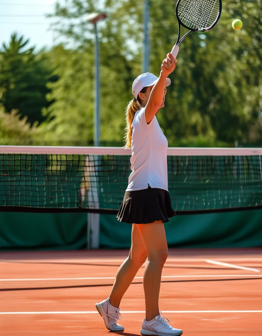 The Tennis Serve for Beginners: Building a Serve That Actually Goes In
